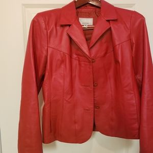 Red Leather Jacket